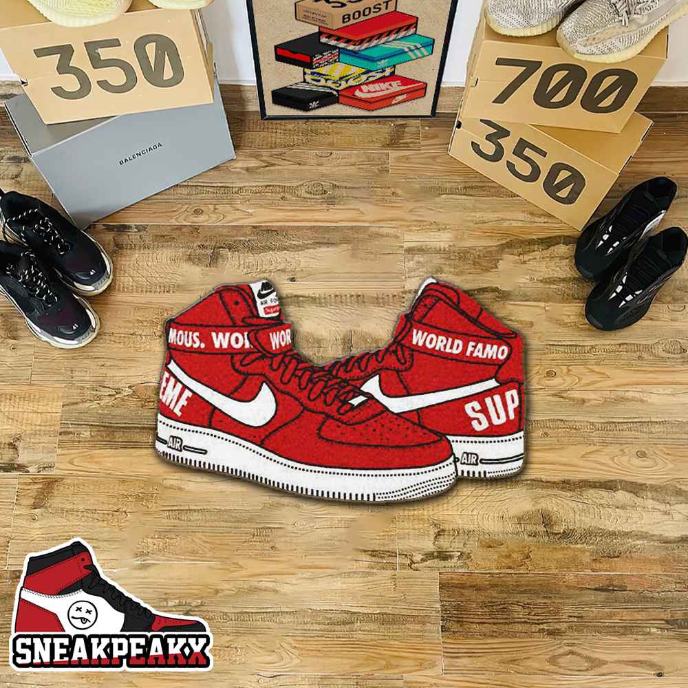 SUPREME x Nike Air Force 1 Review