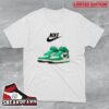 Nike Air Force 1 Low And Mid 07 LV8 Split Grey Collection Sneaker T-Shirt