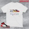 Peter B Parker Chibi Jump Across The Spider Verse x Nike Swoosh Logo T-Shirt