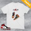 The AMBUSH x Nike Air More Uptempo Low Lilac Sneaker T-Shirt