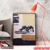 Air Jordan 1 Low Cactus Jack x Travis Scott Sneaker Poster Canvas