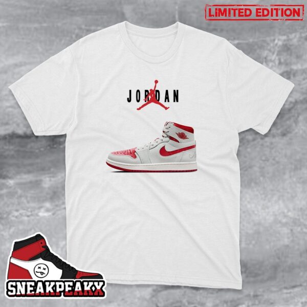 Air Jordan 1 Zoom CMFT 2 Valentines Day Sneaker T-Shirt