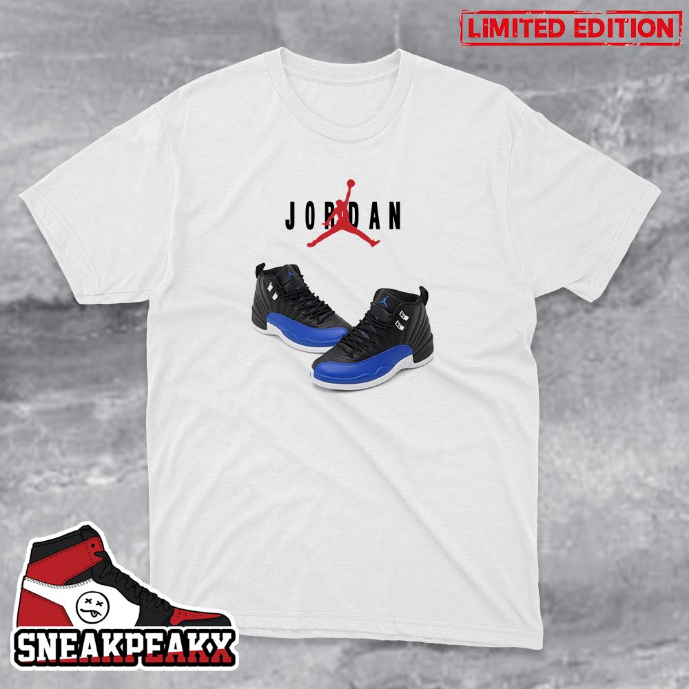 Air Jordan 12 Retro Hyper Royal Sneaker T-Shirt
