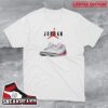 Air Jordan 4 11Lab4 University Red Sneaker T-Shirt