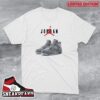 Air Jordan 4 11Lab4 University Red Sneaker T-Shirt