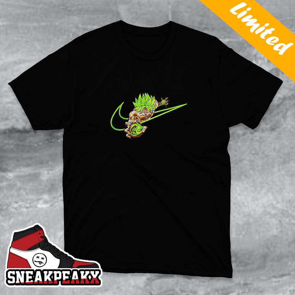 Dragon Ball Z Broly x Rage x Nike Swoosh T-Shirt