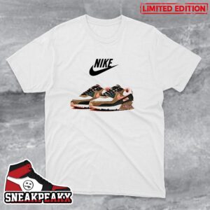 Dropped via Nike US Nike Air Max 90 Ironstone Sneaker T-Shirt