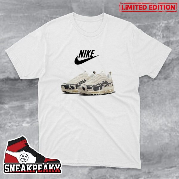 Dropped via Nike US WMNS Nike Air Max 97 Cow Print Sneaker T-Shirt