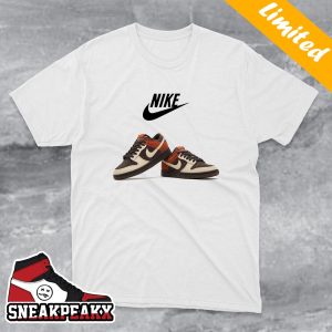 New Looks Nike Dunk Low Red Panda Sneaker T-Shirt
