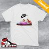 Nike Air Jordan 1 Low SE Sashiko Ashen Slate Black Pale Ivory Sesami Sneaker T-Shirt
