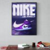 Nike Air Jordan 1 Mid Banned Sneaker Home Decor Poster Canvas
