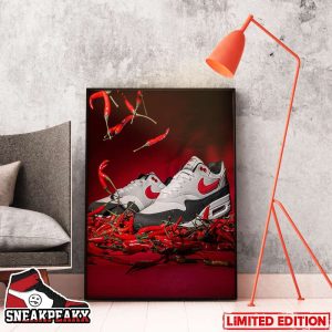 Nike Air Max 1 Chili 2.0 Sneaker Poster Canvas