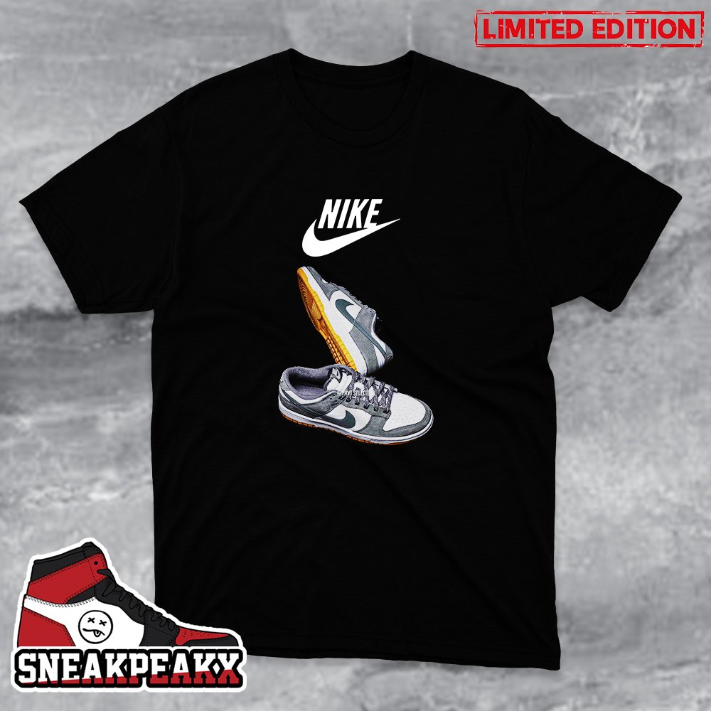 Nike Dunk Low Grey Gum Sneaker T-Shirt