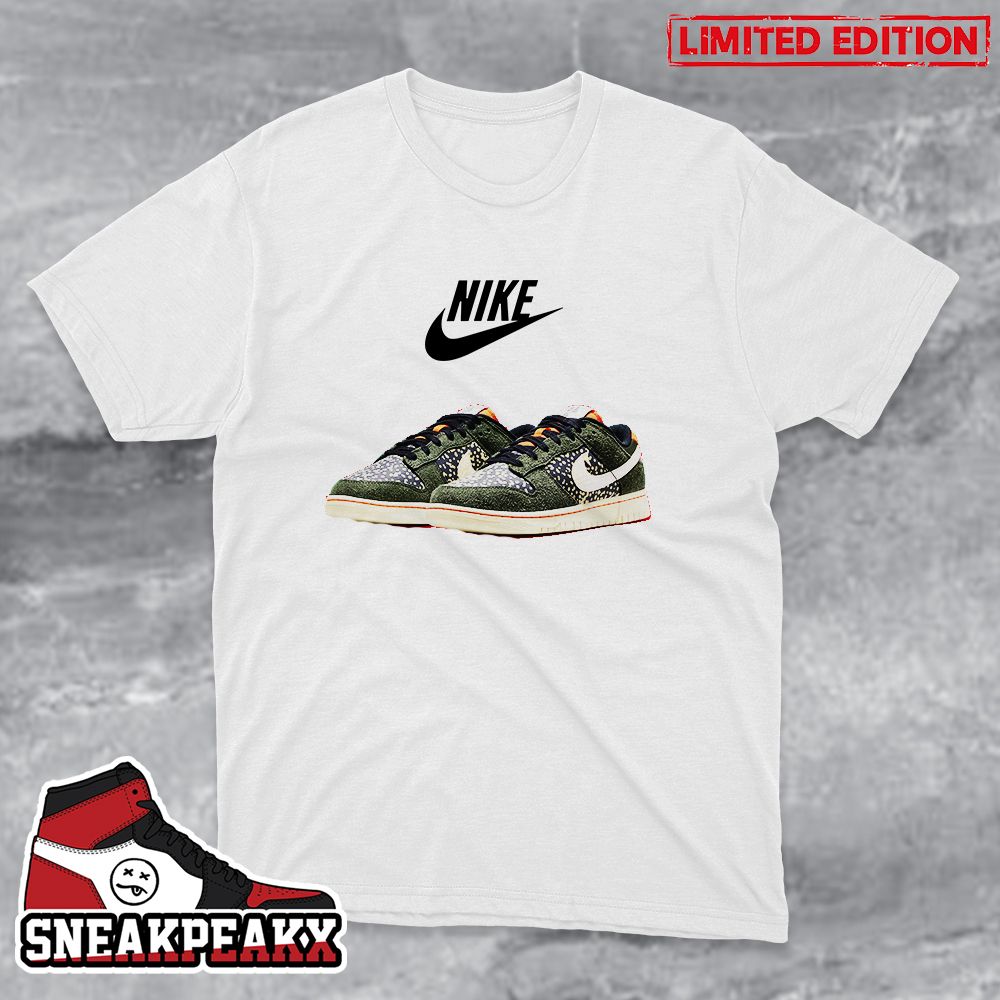 Nike Dunk Low Rainbow Trout via Snipes USA Sneaker T-Shirt