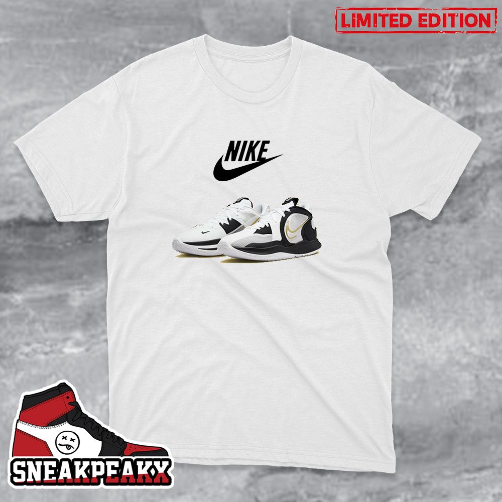 Nike Kyrie 5 Low Metallic Gold Sneaker T-Shirt