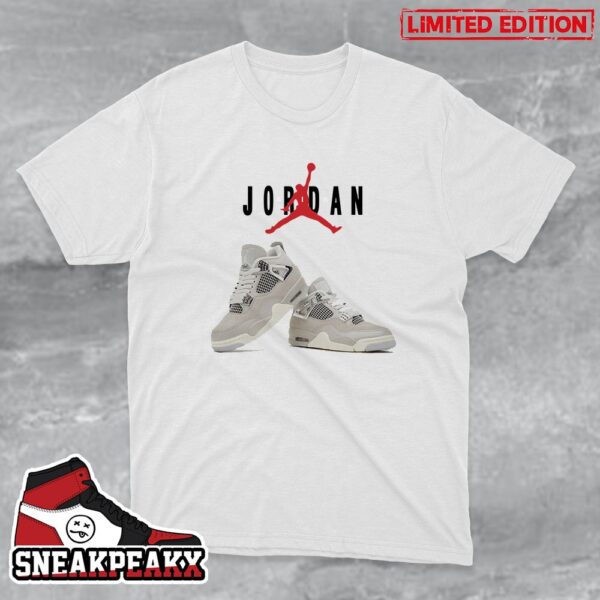 Nike WMNS Air Jordan 4 Retro Frozen Moments Sneaker T-Shirt