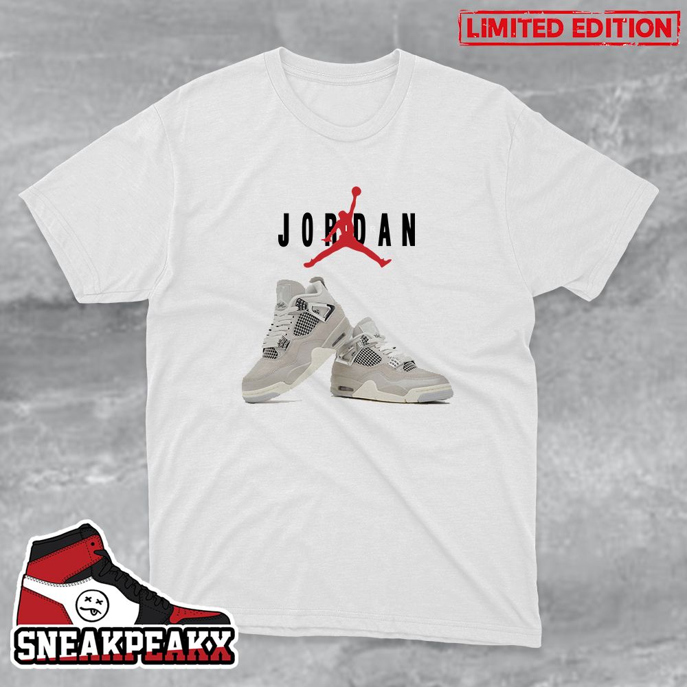 Nike WMNS Air Jordan 4 Retro Frozen Moments Sneaker T-Shirt