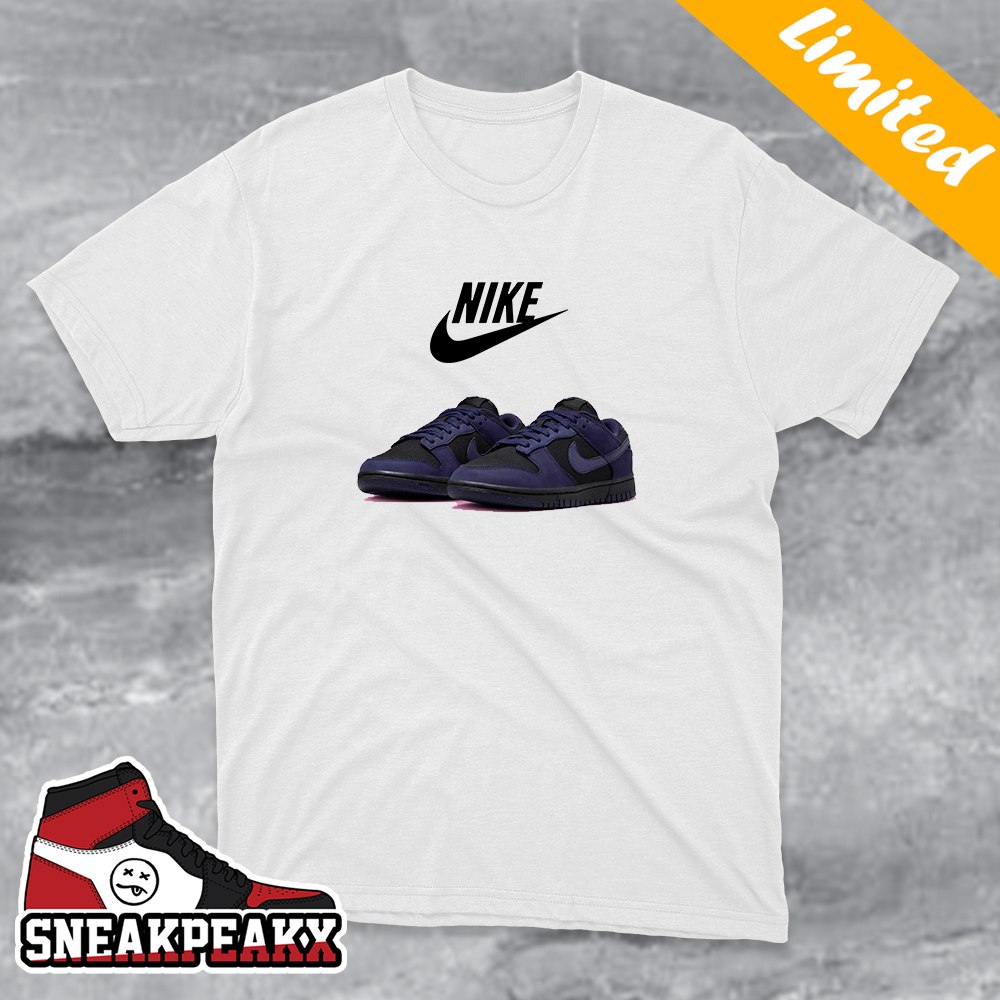 Nike WMNS Dunk Low Purple Ink Sneaker T-Shirt