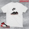 Nike Dunk Low Anthracite Features 3M Reflective Swooshes Sneaker T-Shirt