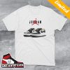 Nike Air Jordan 1 Low OG Black Toe Sneaker T-Shirt