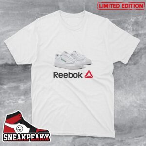 Reebok US Beams x Reebok Club C Bulc White Sneaker T-Shirt