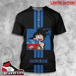 Son Goku Dragon Ball Z x Adidas Nike Sneaker Box Hype T-Shirt
