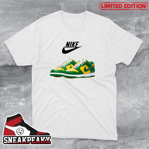 The Nike Dunk Low SP Brazil Sneaker T-Shirt