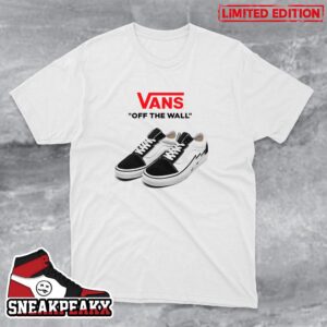 Vans Old Skool Bolt White Black Sneaker T-Shirt