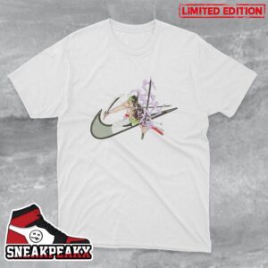 Zoro Wano Arc x Nike Swoosh Logo T-Shirt