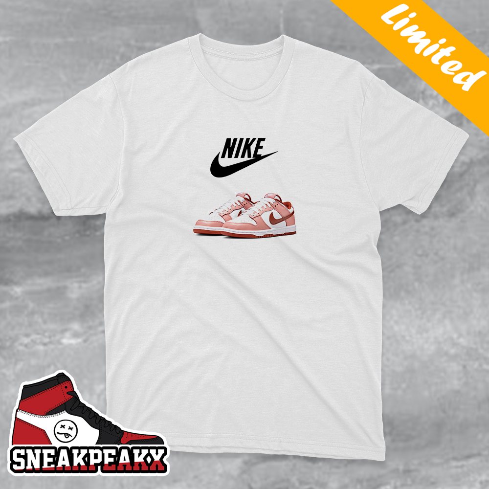 Nike Dunk Low Red Stardust Launching Holiday 2023 Sneaker T-Shirt