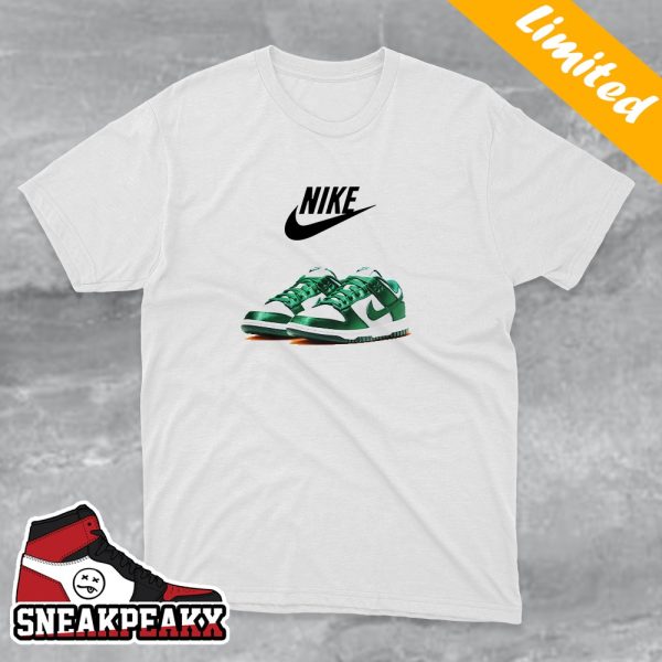 Nike Dunk Low Satin Michigan State Drops August 11 2023 Sneaker T-Shirt