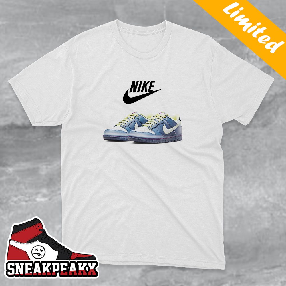 The Nike Dunk Low Halloween Features I Am Fearless Quote Sneaker T-Shirt