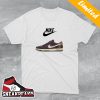 Travis Scott x Nike Jordan Cut The Check TR Dark Mocha Sneaker T-Shirt