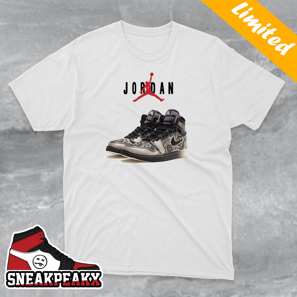 Air Jordan 1 Zoom CMFT 2 Familia Sneaker T-Shirt