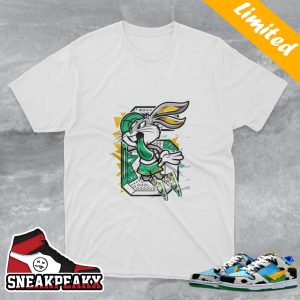 Bunny Rabbit Nike Dunk Low match Chunky Dunky No 6 Jordan T-shirt