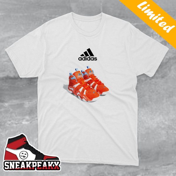Dropped via Shiekh Adidas Crazy 8 Team Orange Sneaker T-Shirt