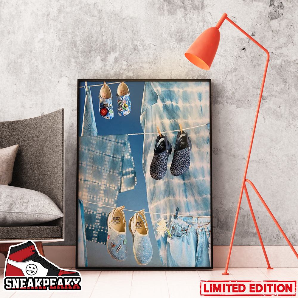 Levi's x Crocs Collection Dropped Today Home Decor Poster Canvas