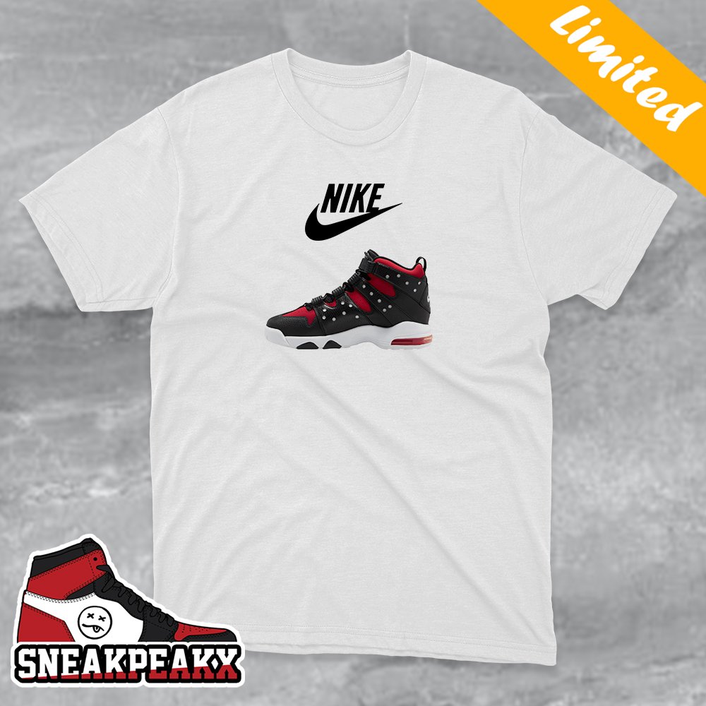 Nike Air Max 2 CB 94 Black Gym Red Sneaker T-Shirt
