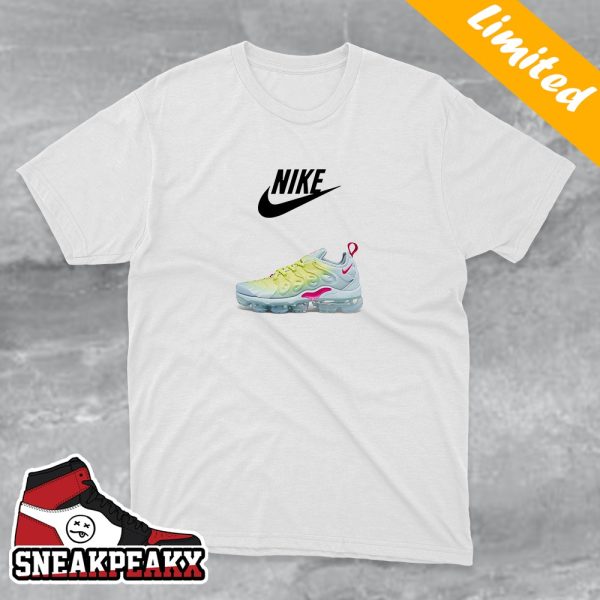 Nike Air Vapormax Plus Blue Tint Light Lemon Twist Sneaker T-Shirt