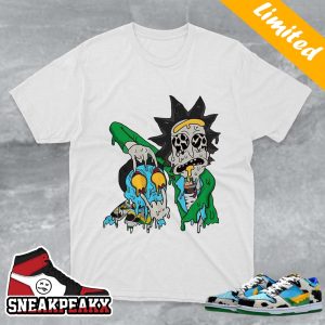 Rick and Morty matching Nike SB Chunky Dunky T-shirt