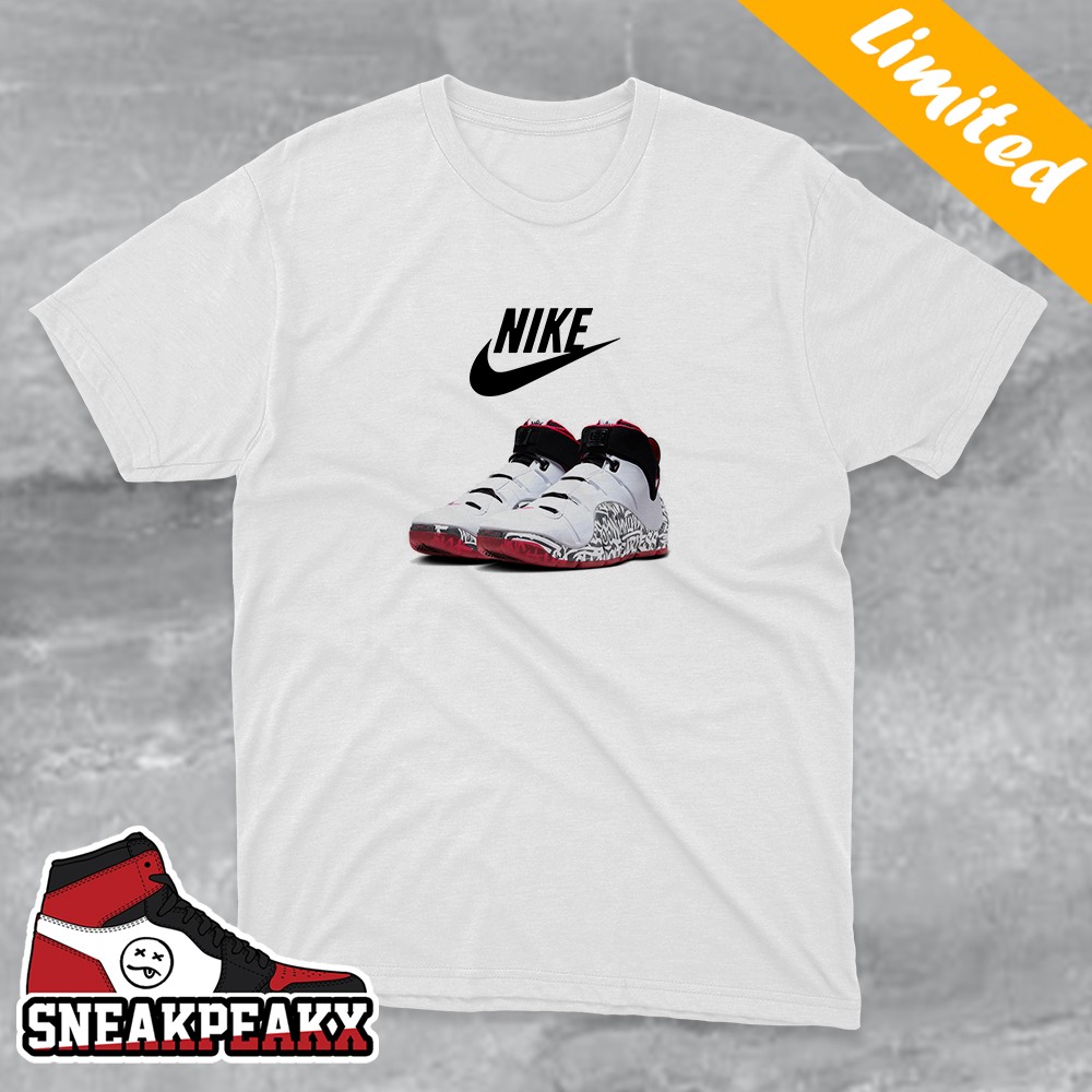 The New Grafitti Nike Zoom LeBron 4 Retro Sneaker T-Shirt