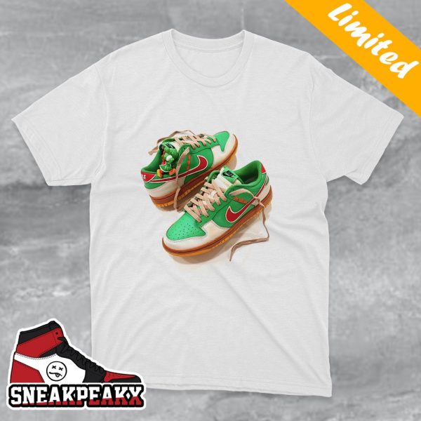 Yoshi Nike Dunk Low Customs Sneaker T-Shirt