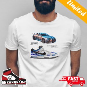 2 Fast 2 Furious x Nike Dunk Low Brian O’ Connor Skyline Sneaker T-Shirt