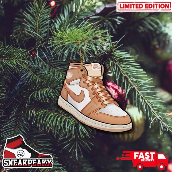 Air Jordan 1 Praline Sneaker Christmas Gift For Sneaker Lovers Xmas 2023 Ornament