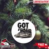 Air Jordan 4 Red Cement For Sneaker Lovers Christmas Gift 2023 Ornament