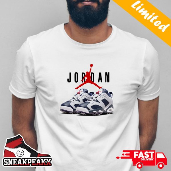 Air Jordan 6 Low Golf Olympic Sneaker T-Shirt
