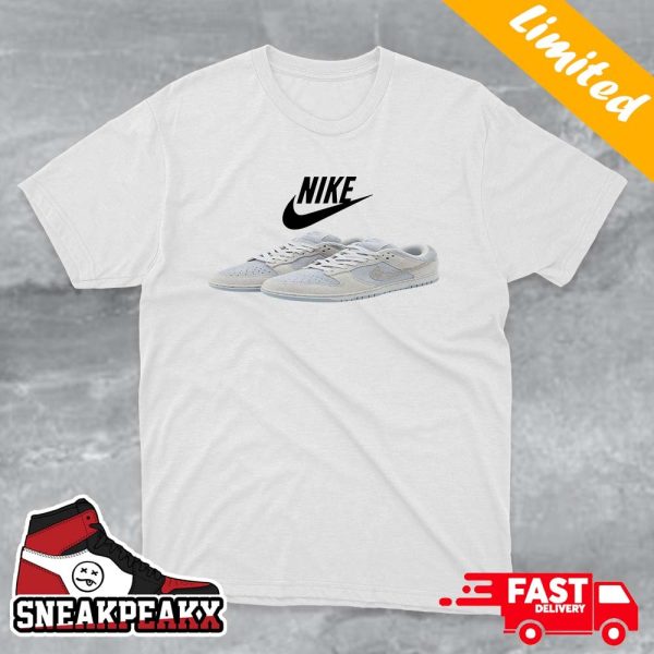 Nike Dunk Low Shaggy Blue Custom Sneaker Unisex T-shirt