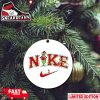 Grinch x Nike Logo Brand Christmas Tree Decorations 2023 Holiday Gift For Sneaker Fans Ornament