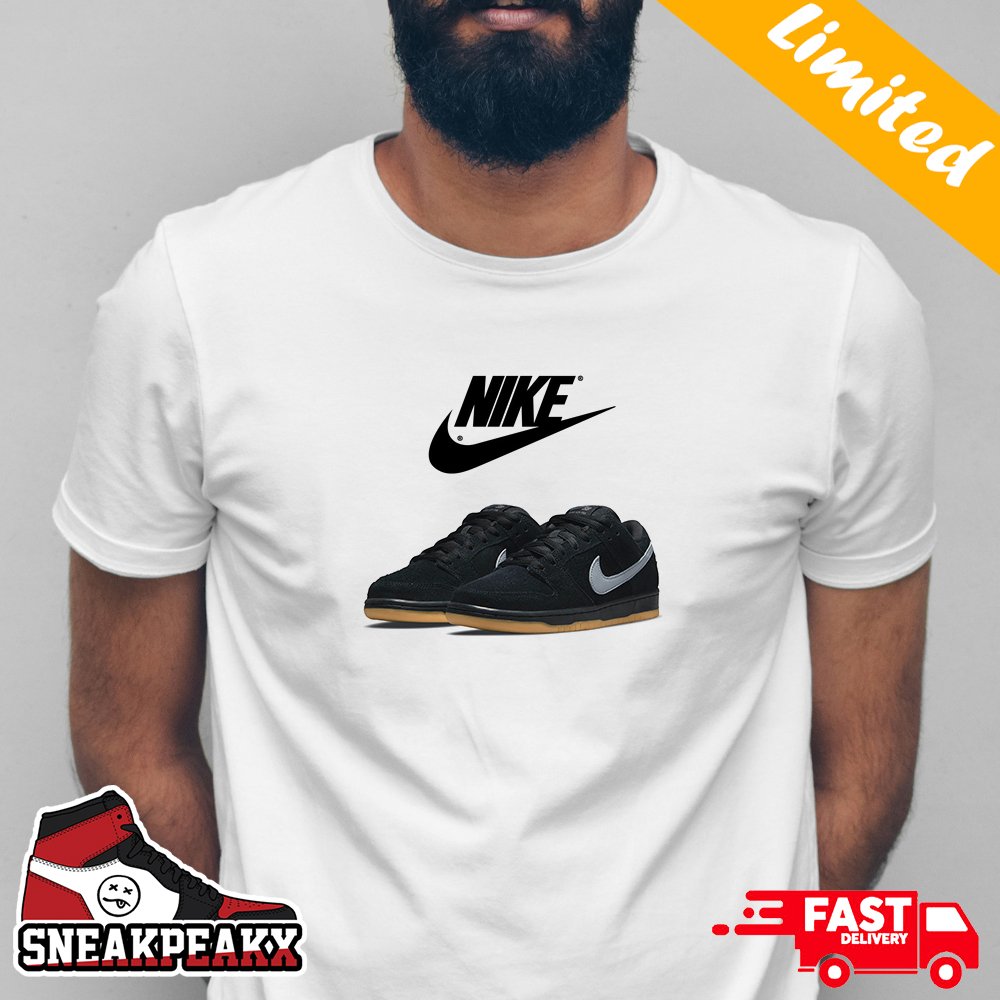 Nike SB Dunk Low Fog Returns October 20th Sneaker T-Shirt