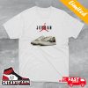 Air Jordan 1 High OG Satin Bred Shock Drop Sneaker T-Shirt